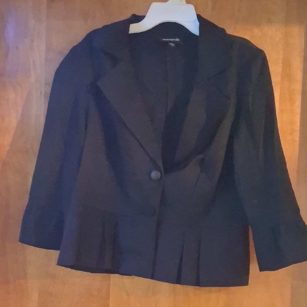 Metrostyle Black Blazer